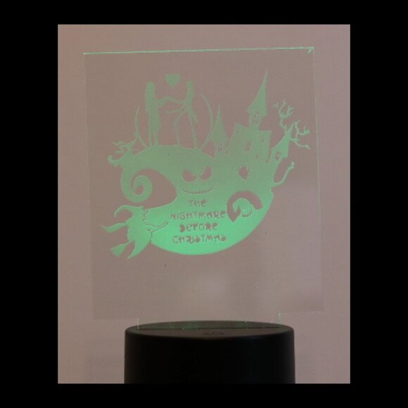 Nightmare before Christmas- Decorative Light-Up Signs - Picture 6 of 6